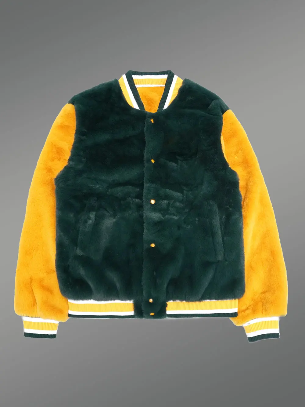 Vintage Mouton Fur Jacket for Men - Image 2