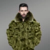 Fox Fur Jacket for Men