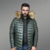 Light Weight Goose Down Jacket With Hood
