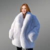Long overcoat in Fox Fur