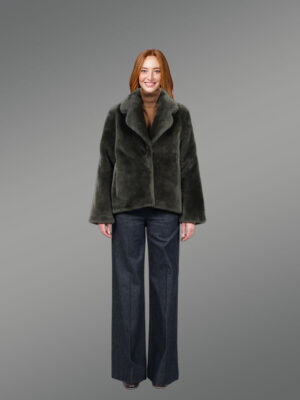 Shearling Blazer for Women