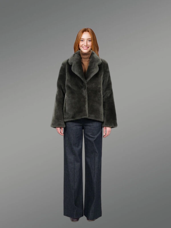 Shearling Blazer for Women