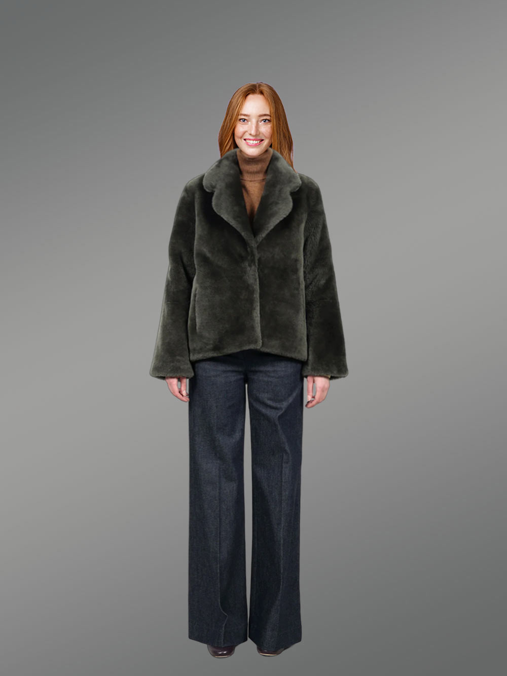 Shearling Blazer for Women