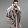 Men’s Wolf Fur Jacket