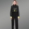 Women Leather Crop Jacket
