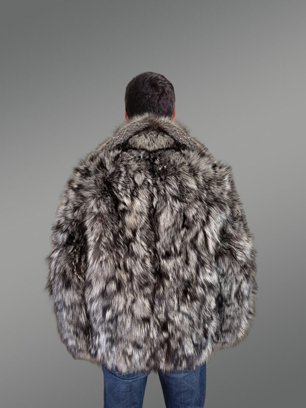 Silver Fox Bomber Jacket to Look Cool and Stay Warm - Image 5