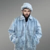 Persian Lamb Bomber Jacket with Hat