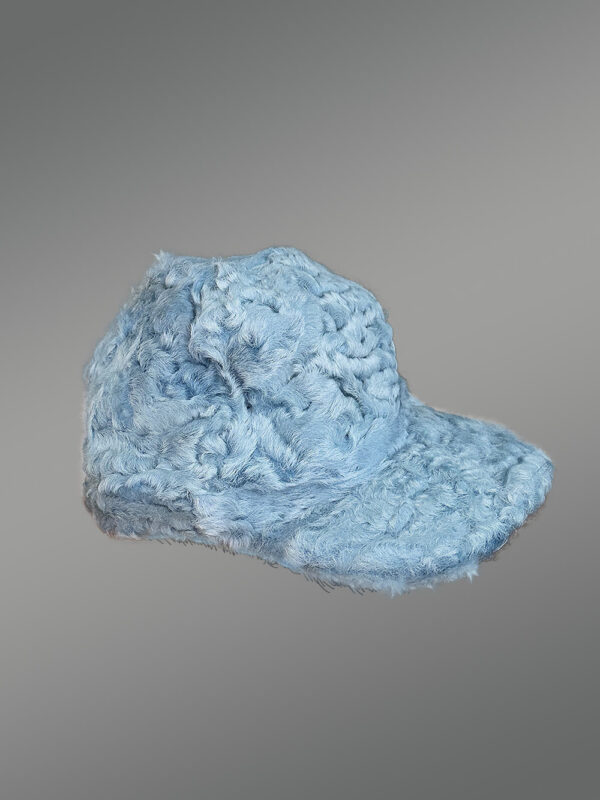 Persian Lamb Bomber Jacket with Hat - Image 7
