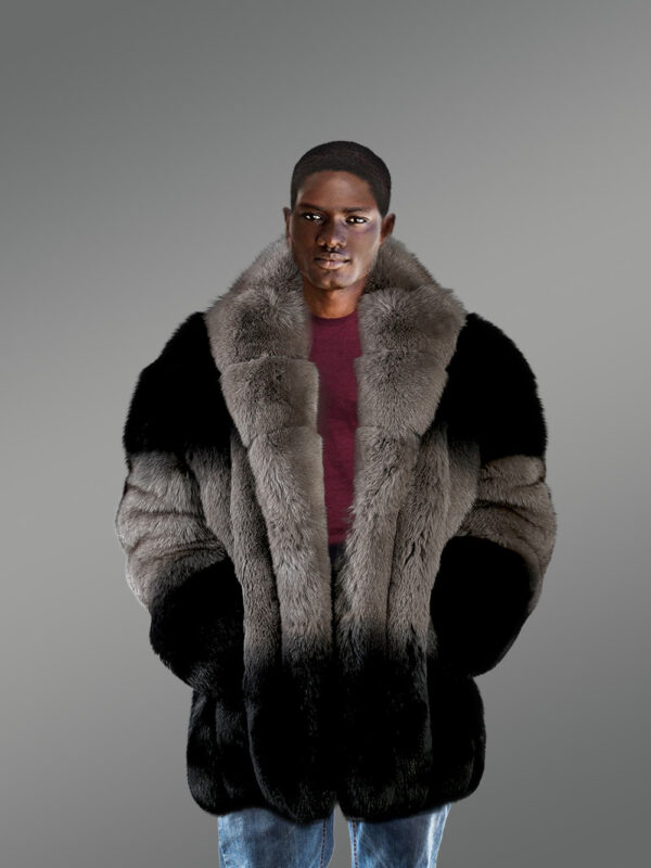 Dual Tone Fox Fur Coat – Perfect Union of Magnificence & Comfort