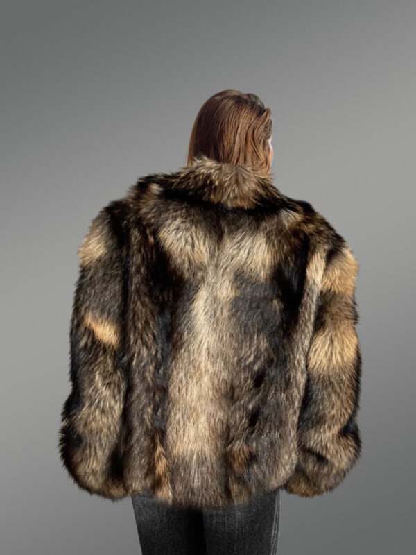 Womens Raccoon Bomber Jacket – Extraordinary Looks With Comforting Feel - Image 5