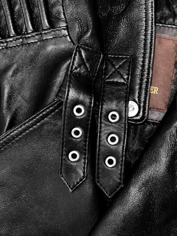 Men’s Dual Color Leather Jacket with a Majestic Warm Feel - Image 10