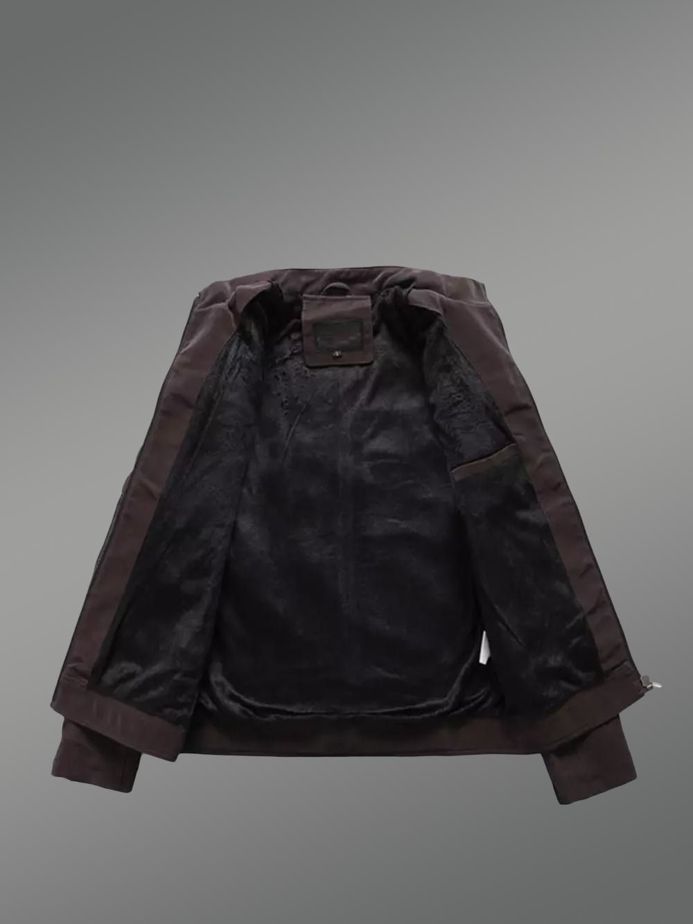 Mens Brown Matt Leather Jacket – Elegant Outfit Ensuring Absolute Comfort - Image 7