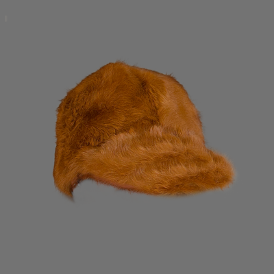 Mens Tan Mink Fur Baseball Hat – Suave Looks with Plush Feel - Image 4