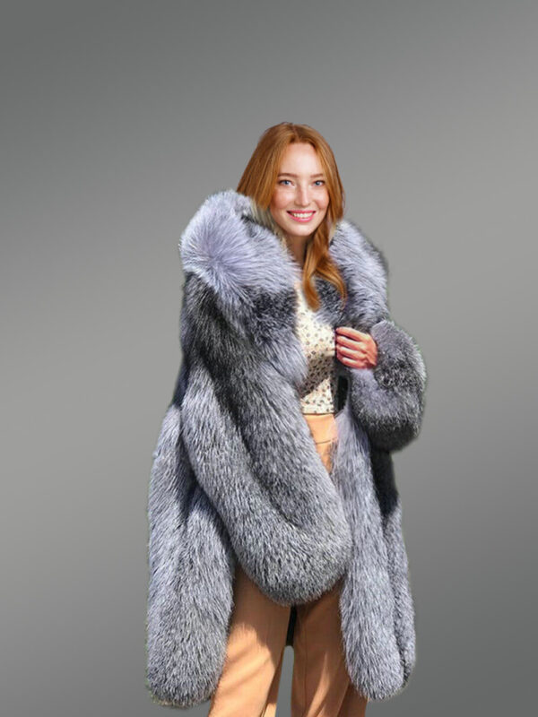 Coat in Fox Fur for Womens to Stay Toasty in Style - Image 7