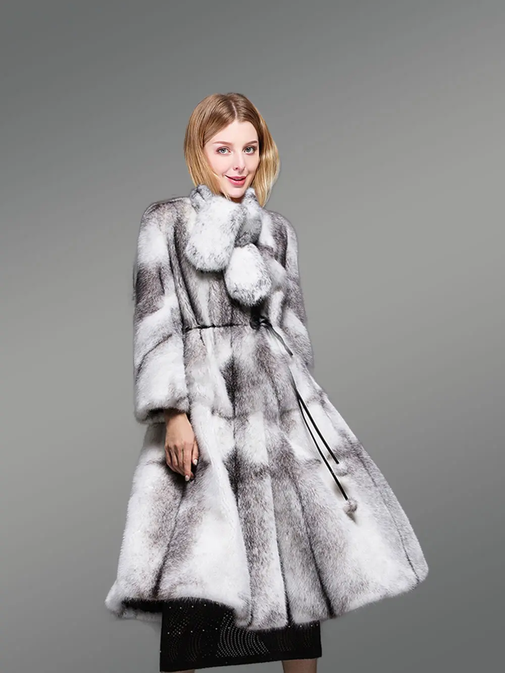 Mink Fur Long Coats for Women for Greater Charm and Appeal - Image 4