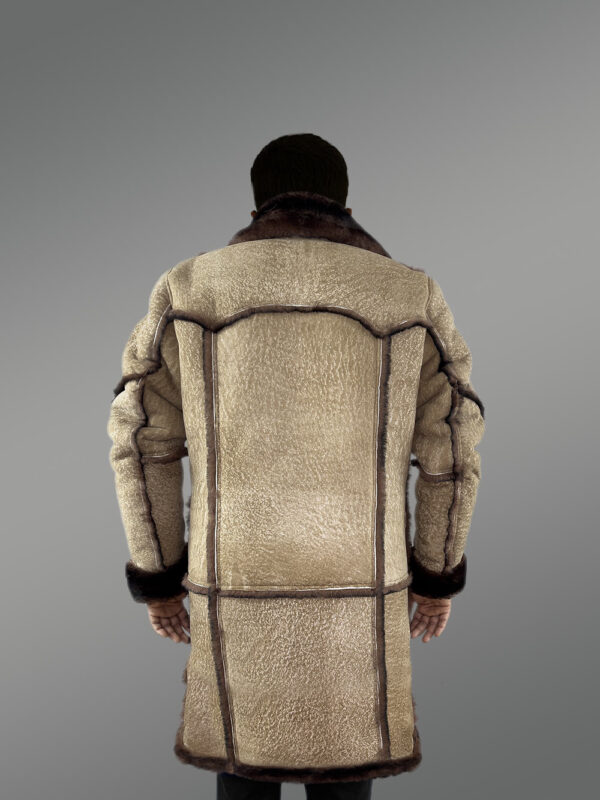 Men’s 80’s Classic Shearling Coat - Image 5