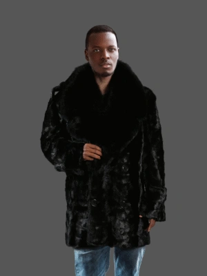 Black Mink Coat for Men – Look Sophisticate & Experience Ultimate Comfort