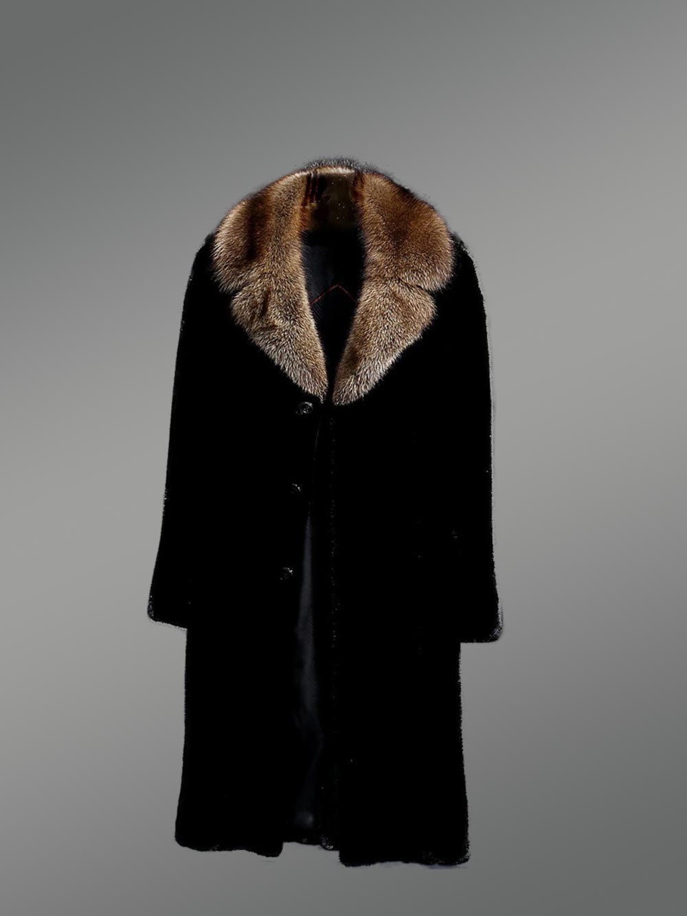 Full Skin Mink Fur Coat for Men - Image 4