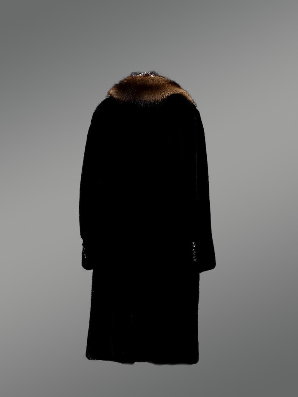 Full Skin Mink Fur Coat for Men - Image 6