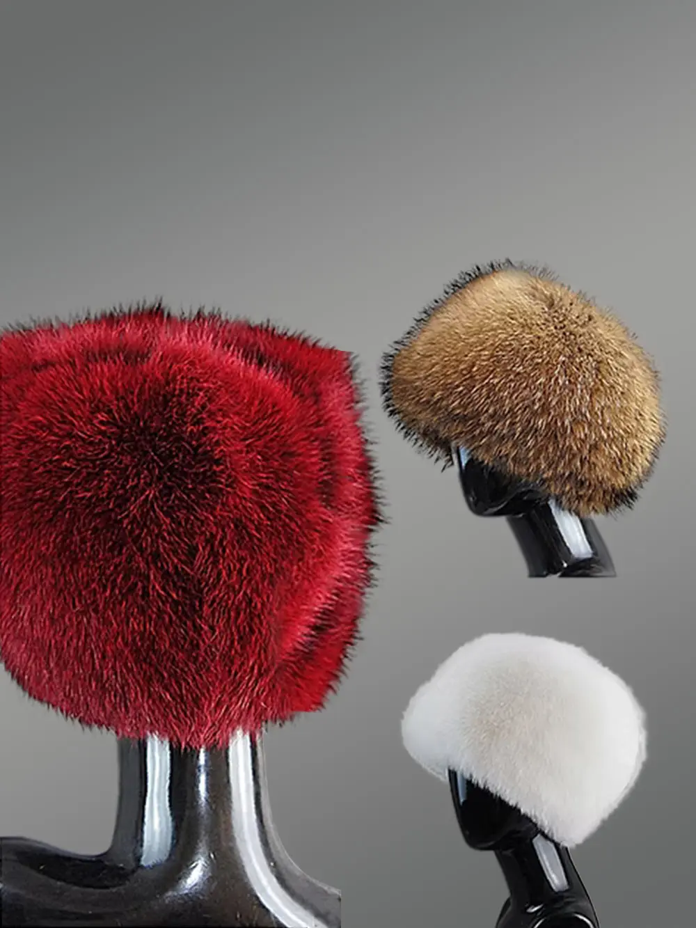 Full Fox Fur Beret Hat Redefining Elegant Winter Fashion for Women