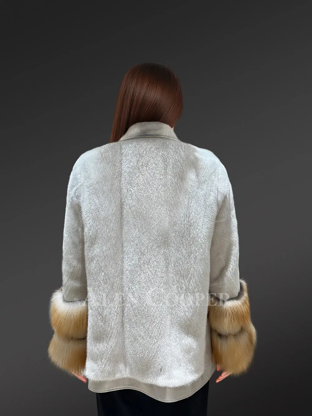 Women’s Celebrity Style Mink Coat (1)
