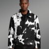 Natural Pony Jacket in Black & White