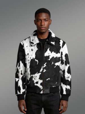 Pony Skin Bomber Jacket